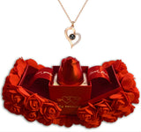 Moederdag - Roosbox + Liefde ketting - Corelo - Amsterdam